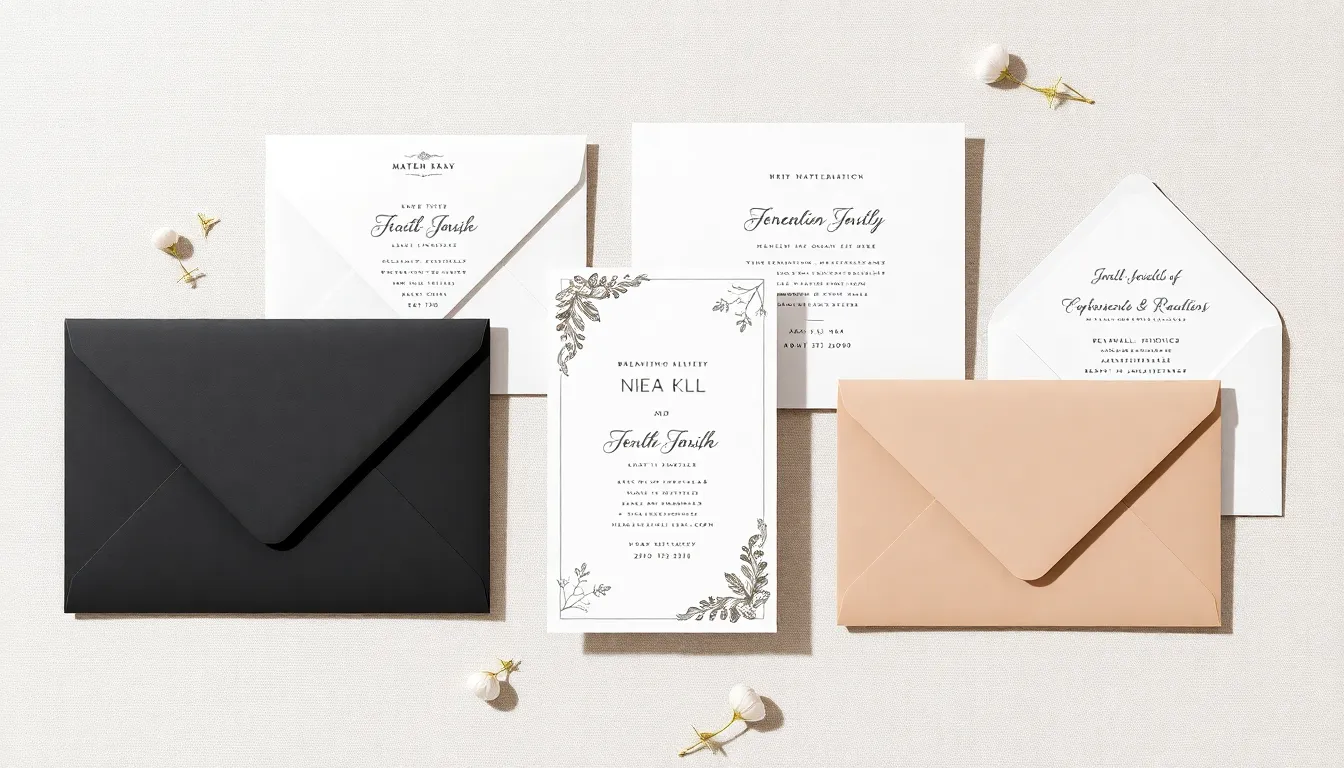 25 Stunning Wedding Invitation Envelope Ideas That Will Wow Your Guests 1