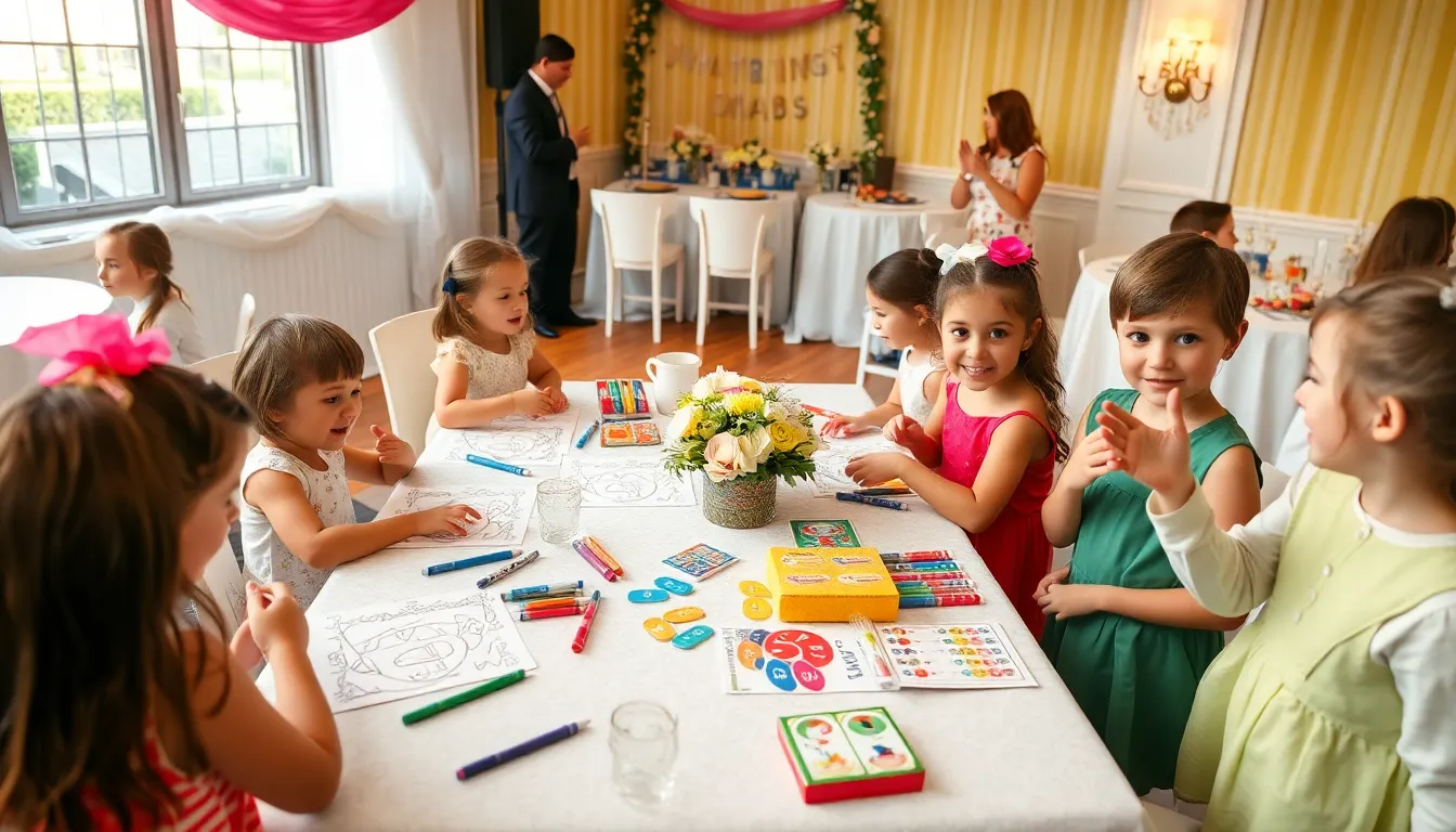 25 Creative Wedding Kids Table Ideas That Will Keep Children Happy All Night 2 25 Creative Wedding Kids Table Ideas That Will Keep Children Happy All Night 1