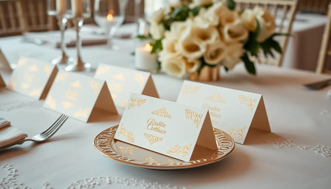 50 Creative Wedding Place Card Ideas That'll Make Your Guests Say "Wow!" 1
