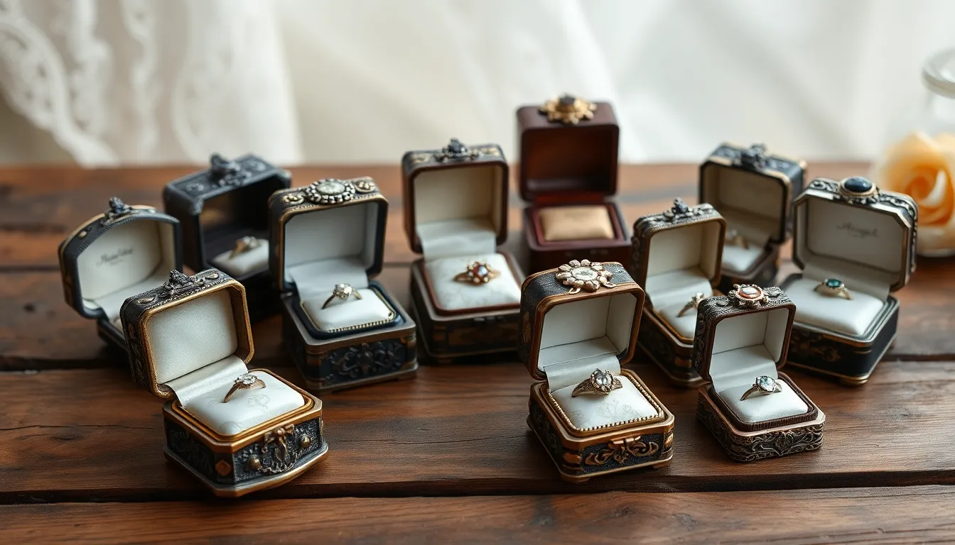 25 Stunning Wedding Ring Box Ideas That Will Make Your Proposal Unforgettable 2 25 Stunning Wedding Ring Box Ideas That Will Make Your Proposal Unforgettable 1