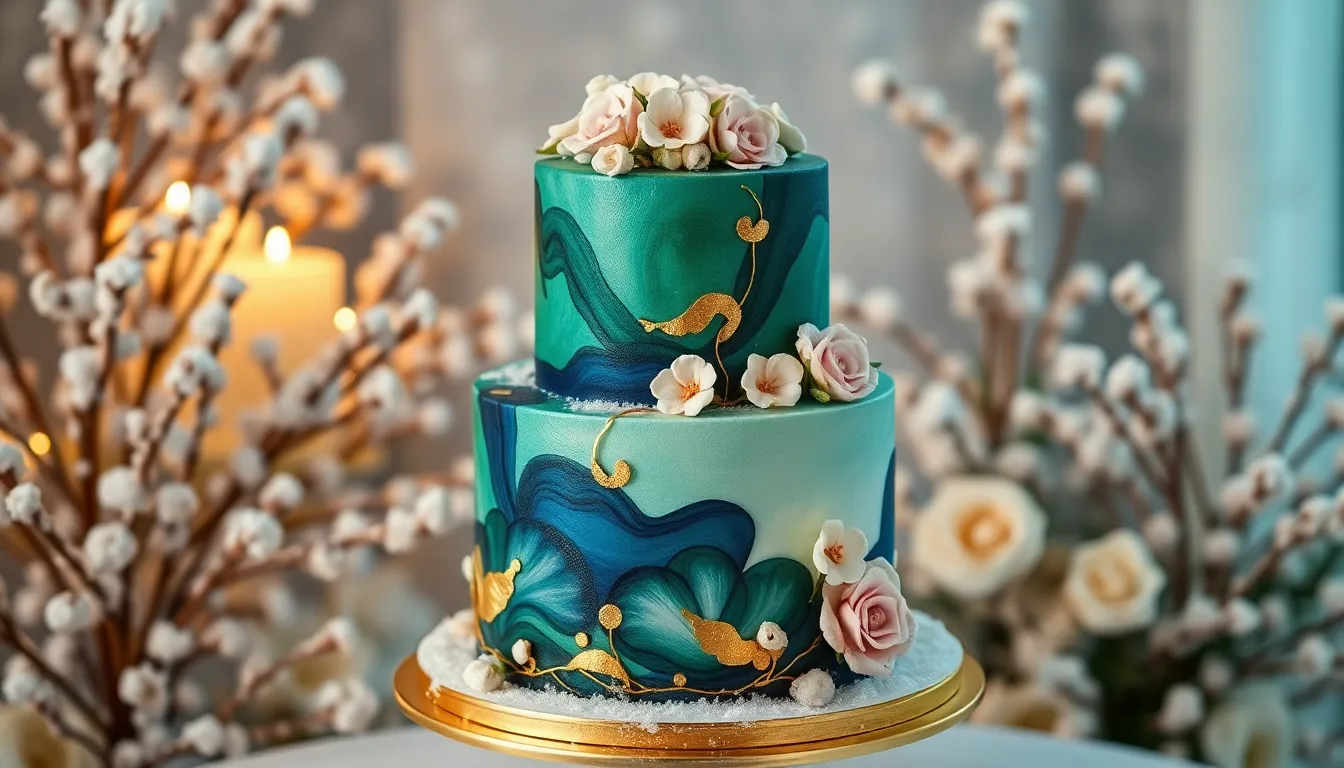 25 Stunning Winter Wedding Cake Ideas That Will Make Your Big Day Magical 1