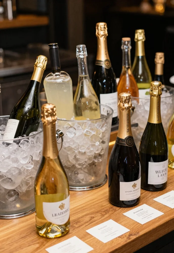 10 Bridal Shower Mimosa Bar Ideas Guests Will Love - 5. Unique Sparkling Wine Options 1