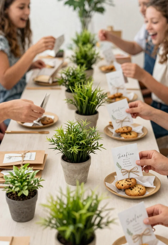 10 Bridal Shower Picture Ideas to Capture Every Sweet Moment - 5. Eco-Friendly Favors and Treats 1