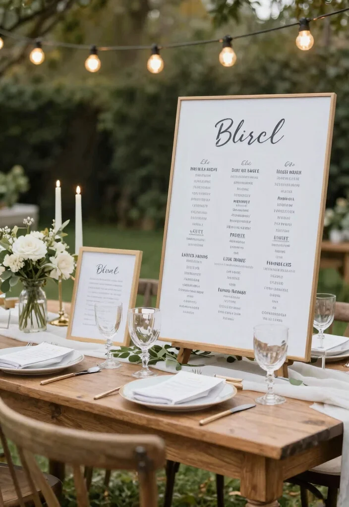 10 Bridal Shower Seating Chart Ideas That Are Clear and Stylish - Conclusion 1