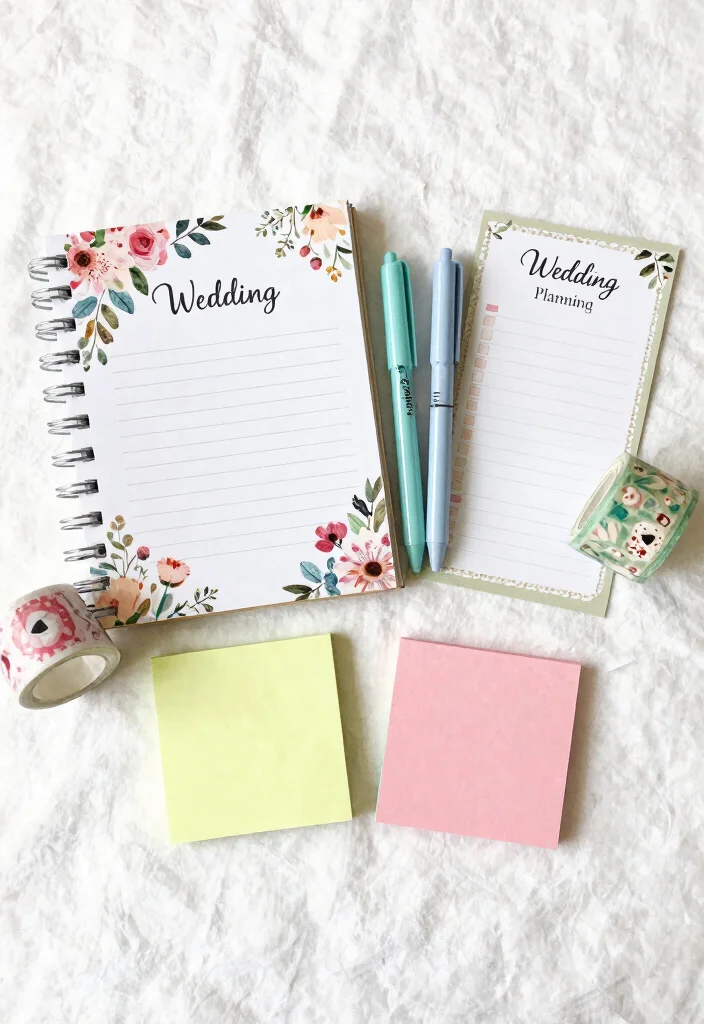 10 Bride To Be Gift Basket Ideas That Feel Thoughtful and Pretty - 2. Personalized Wedding Planning Kit 1