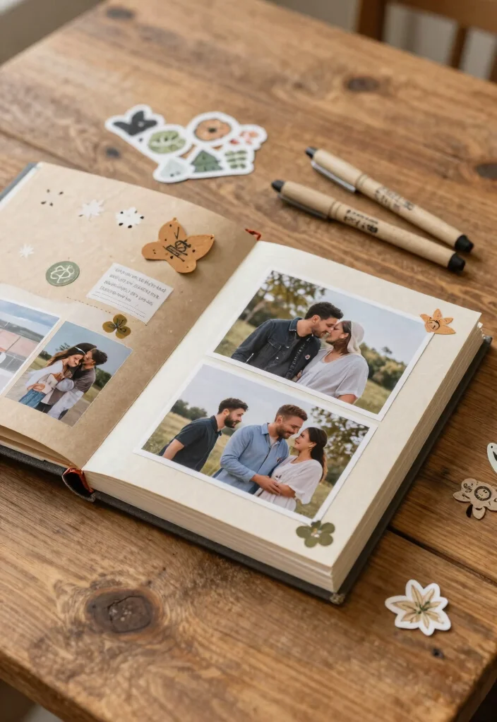 10 Bride To Be Gift Basket Ideas That Feel Thoughtful and Pretty - 6. Personalized Photo Album 1