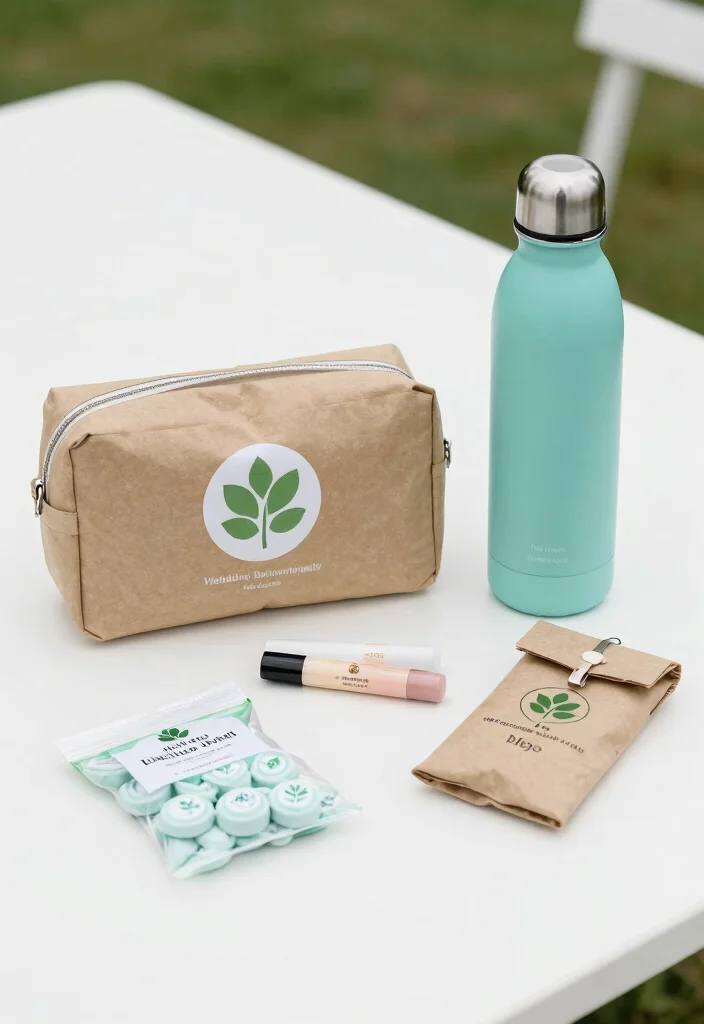 10 Bride To Be Gift Basket Ideas That Feel Thoughtful and Pretty - 8. Eco-Friendly Wedding Survival Kit 1