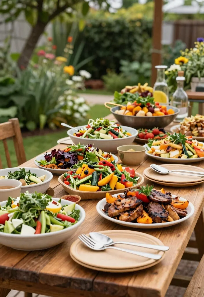 10 Catering Party Ideas That Make Hosting Easy and Stress Free - 1. Farm-to-Table Buffet 1