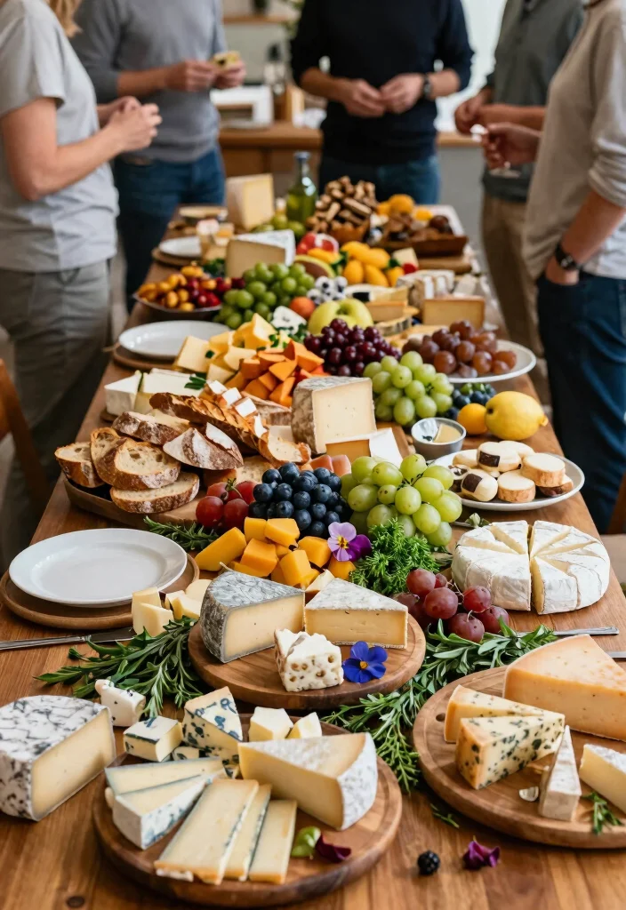 10 Catering Party Ideas That Make Hosting Easy and Stress Free - 3. Elegant Grazing Tables 1