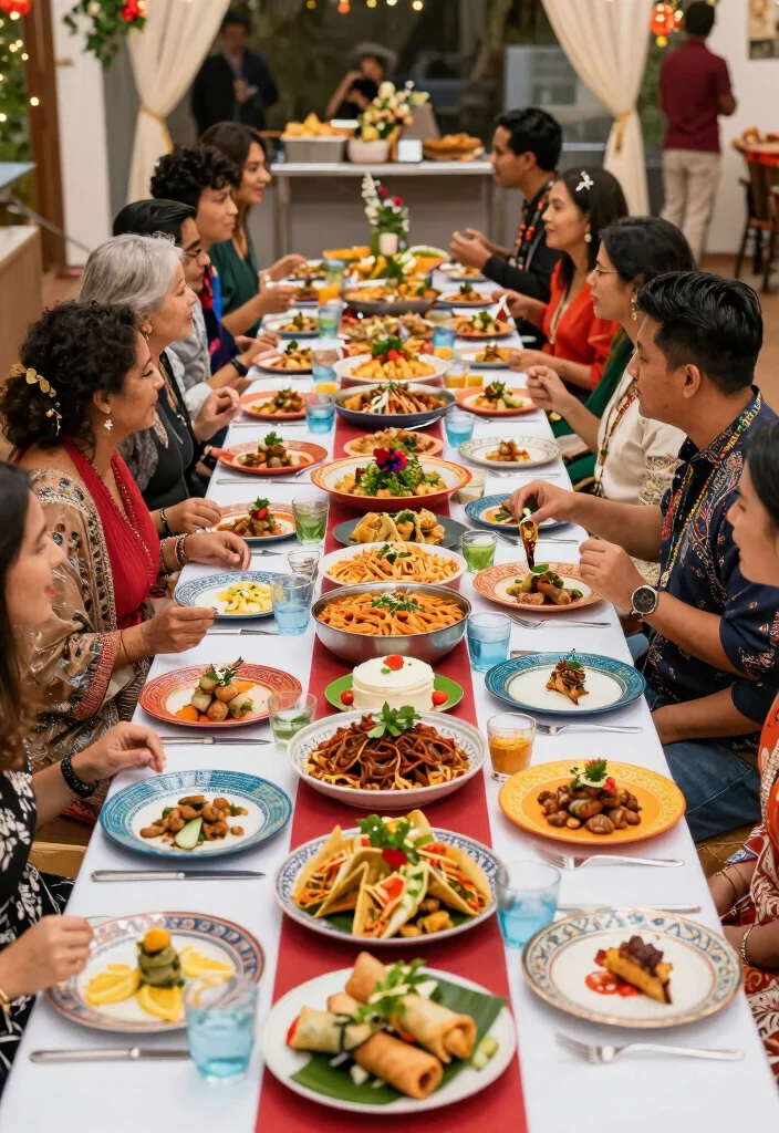 10 Catering Party Ideas That Make Hosting Easy and Stress Free - 7. Ethnic Cuisine Options 1