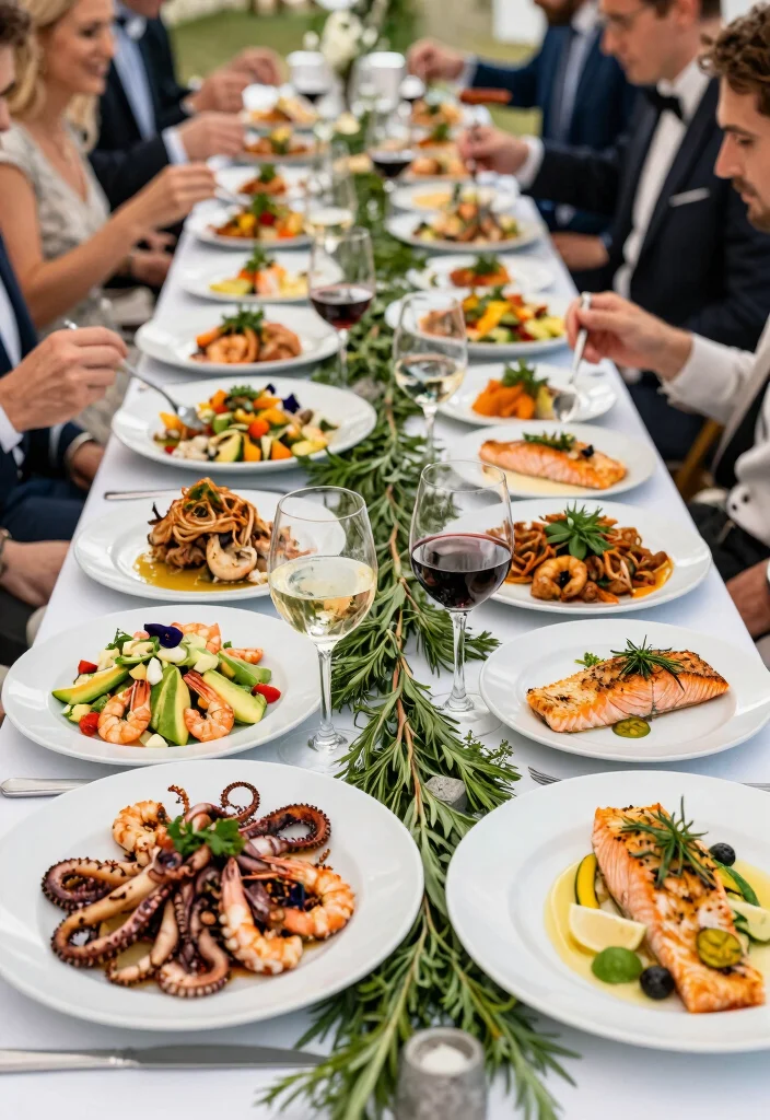 10 Catering Party Ideas That Make Hosting Easy and Stress Free - 8. Sustainable Seafood Options 1