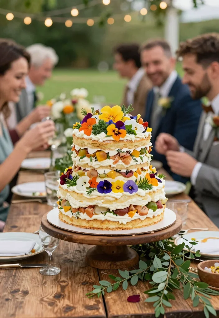 10 Chicken Cake Ideas That Are Fun, Quirky, and Party Worthy for Rustic Outdoor Weddings 89 10 Chicken Cake Ideas That Are Fun, Quirky, and Party Worthy for Rustic Outdoor Weddings - 9. Chicken Salad Cake 1