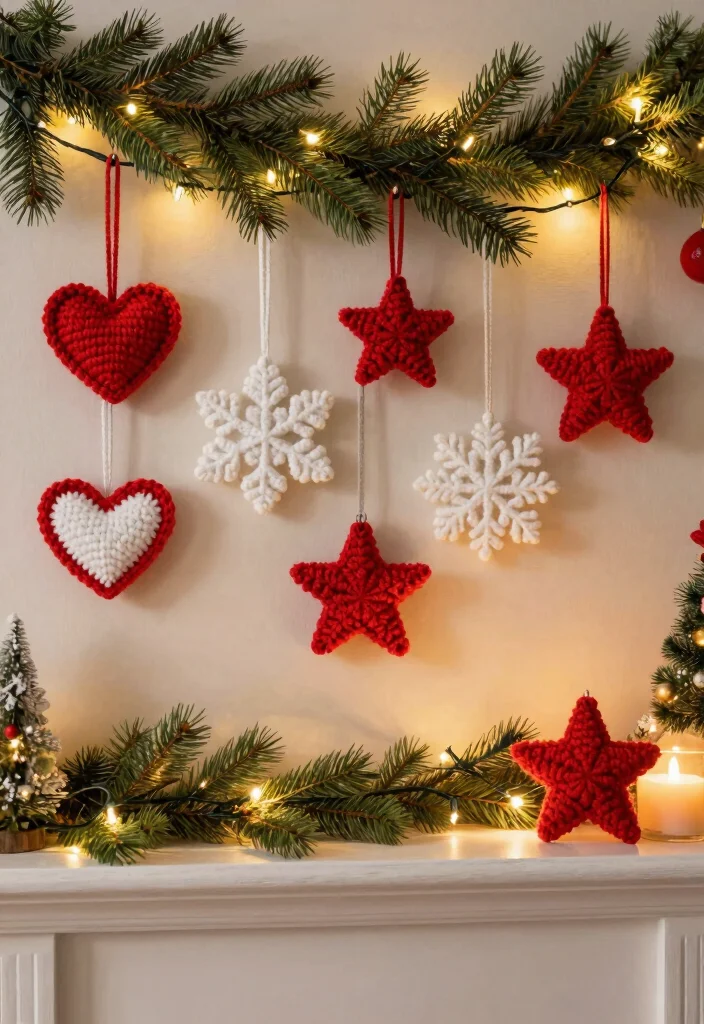 10 Crochet Wedding Gift Ideas That Feel Handmade and Special - 10. Crochet Holiday Decorations 1