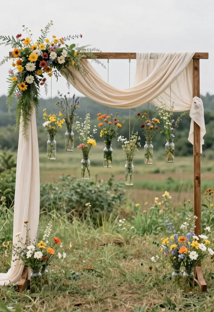 10 Dohale Jevan Decoration Ideas with Soft Traditional Details 45 10 Dohale Jevan Decoration Ideas with Soft Traditional Details - 5. Eco-Conscious Ceremony Backdrops 1