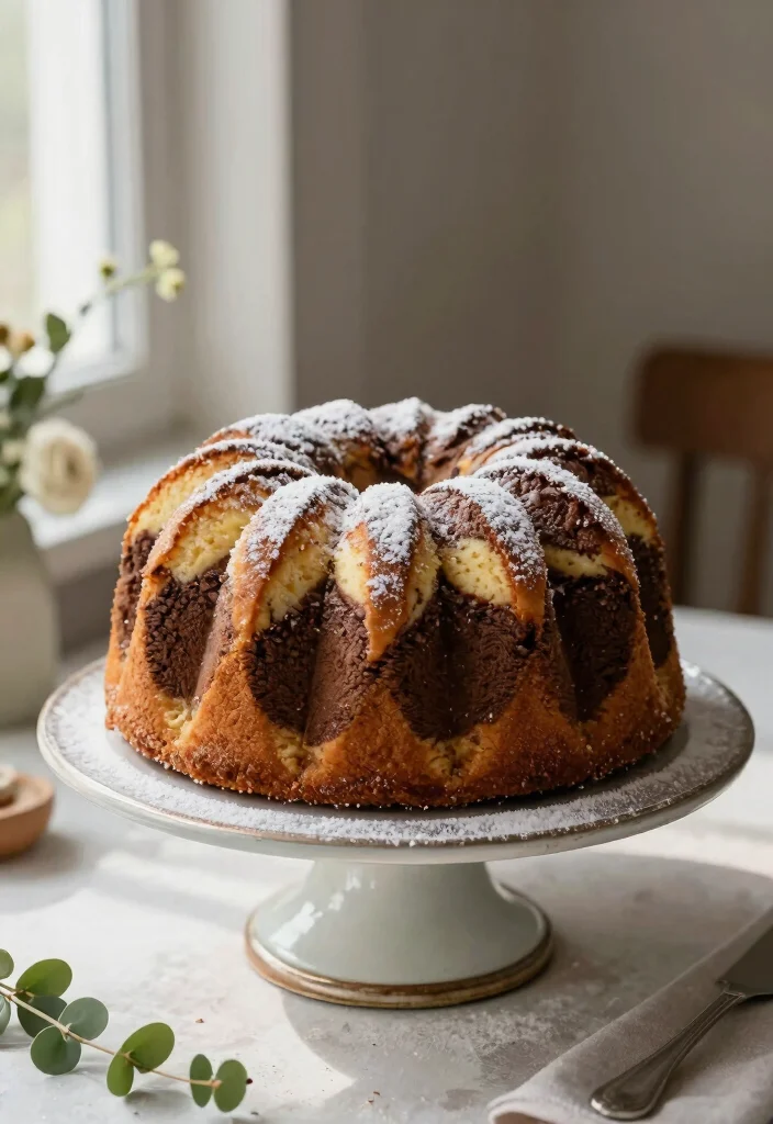 10 Elegant 30th Birthday Cake Ideas for Intimate Wedding Celebrations - 9. Marble Cake 1