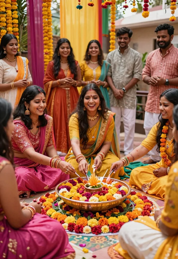 10 Haldi Bowl Decoration Ideas Using Flowers and Bright Colors - Conclusion 1