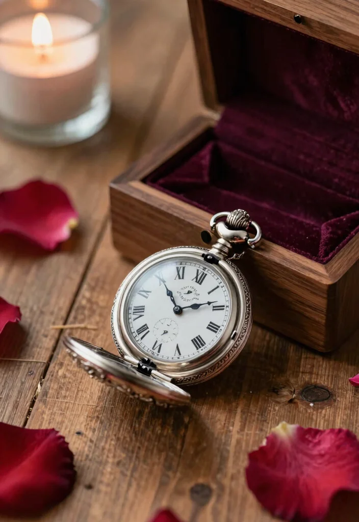 10 Man of Honor Gift Ideas That Show True Appreciation - 1. Customized Pocket Watch 1