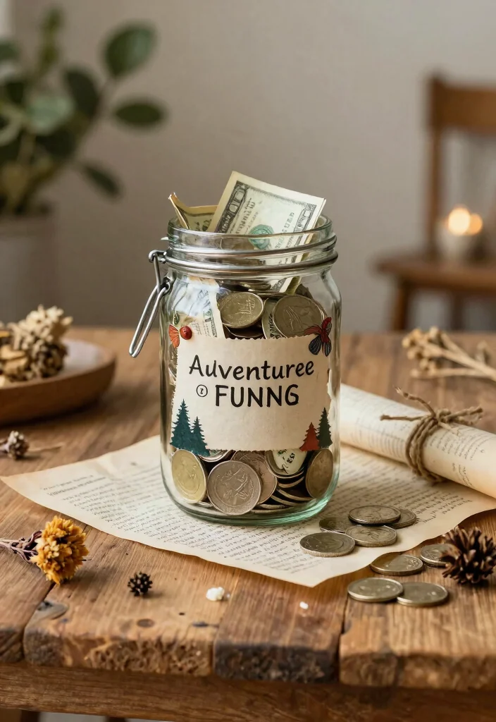 10 Money Gift Ideas for Weddings That Feel Thoughtful 23 10 Money Gift Ideas for Weddings That Feel Thoughtful - 3. Adventure Fund Jar 1