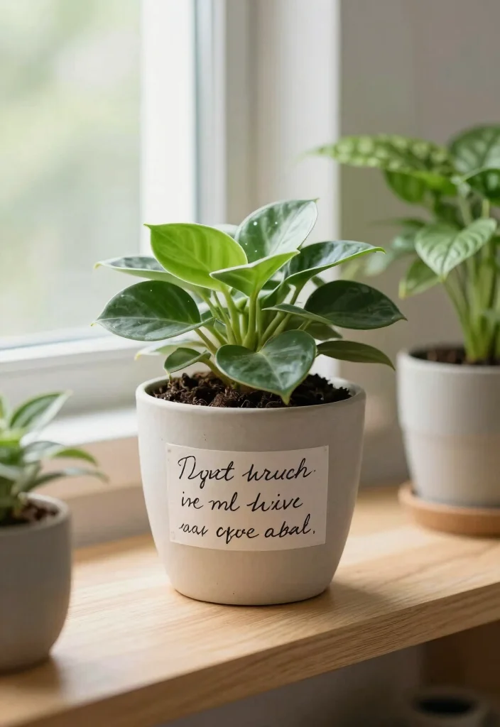 10 Parent Wedding Gift Ideas That Are Meaningful and Heartfelt - 4. Eco-Conscious Plant with a Personalized Pot 1