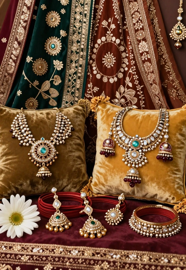 10 Seemantham Return Gift Ideas with Traditional Meaning - 2. Ethnic Jewelry 1
