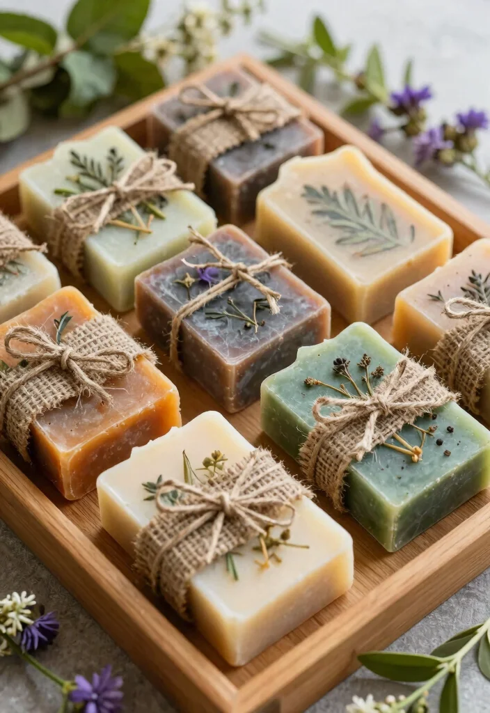 10 Seemantham Return Gift Ideas with Traditional Meaning - 8. Organic Soaps with Herbal Ingredients 1
