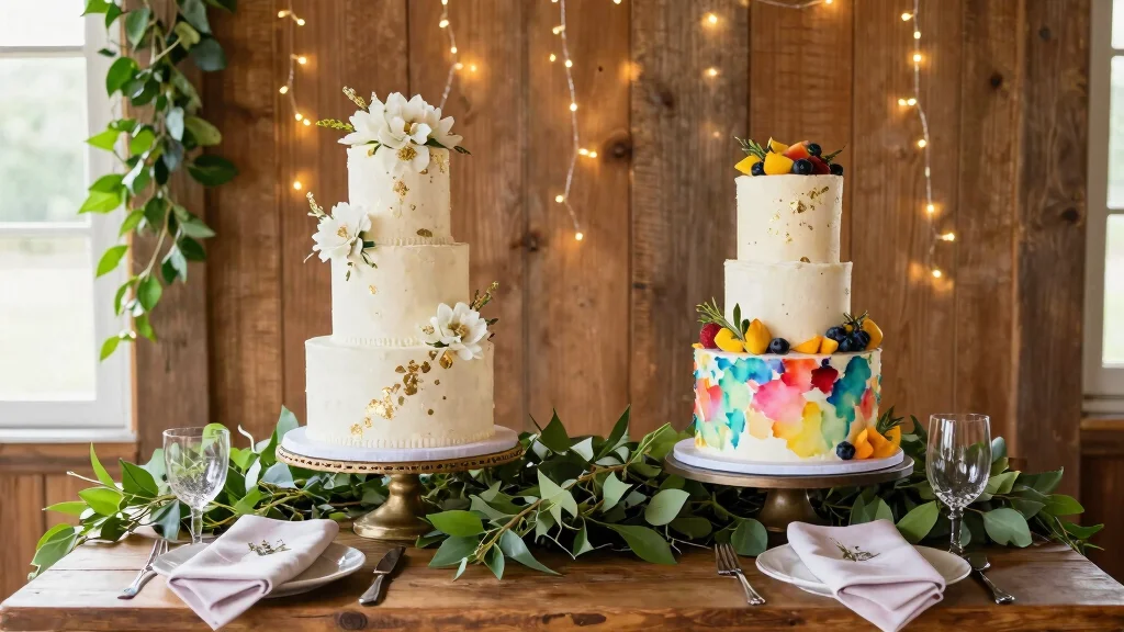10 Two Tier Wedding Cake Ideas Perfect for Small Celebrations