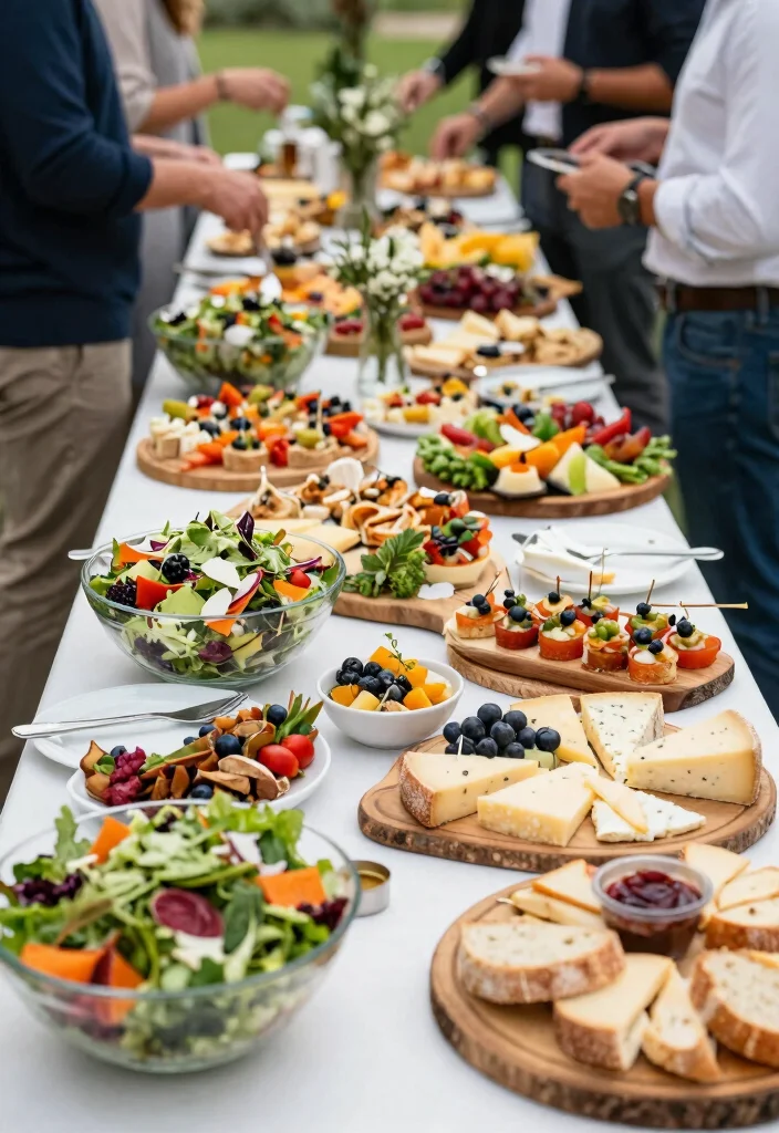 10 Wedding Welcome Party Ideas to Greet Guests in Style 56 10 Wedding Welcome Party Ideas to Greet Guests in Style - 6. Local & Organic Catering 1