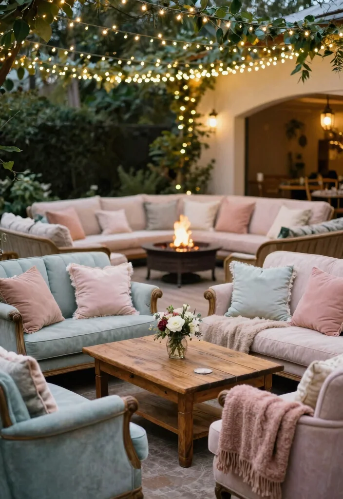 10 Welcome Bride Decoration Ideas That Feel Warm and Special 12 10 Welcome Bride Decoration Ideas That Feel Warm and Special - 2. Cozy Lounge Areas 1