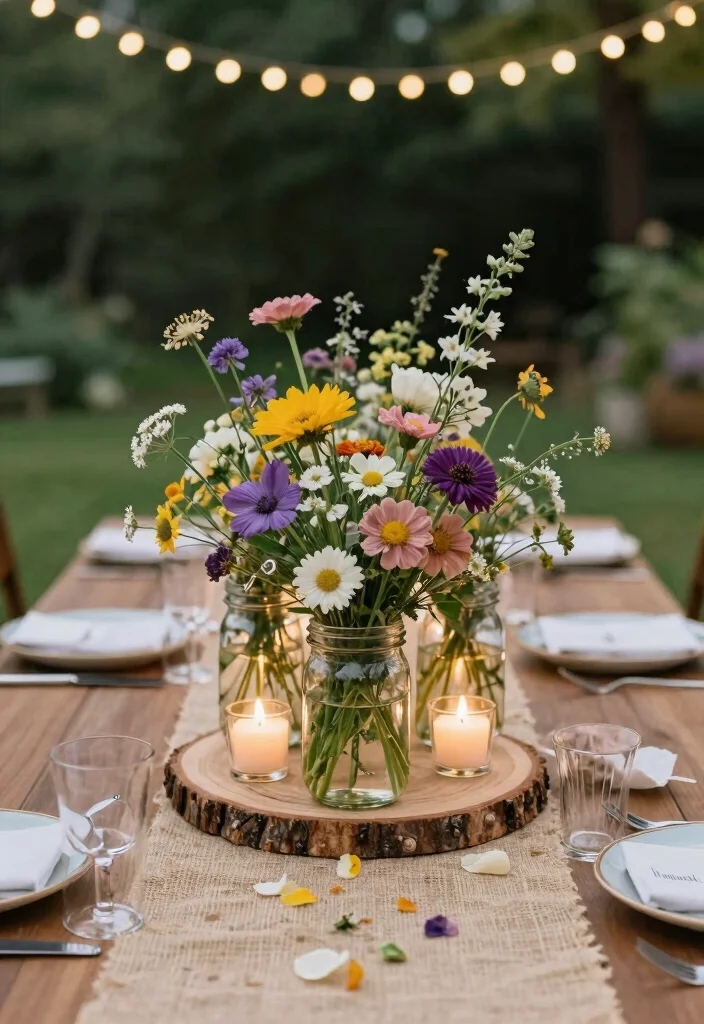 10 Welcome Bride Decoration Ideas That Feel Warm and Special 34 10 Welcome Bride Decoration Ideas That Feel Warm and Special - 4. Rustic Table Centerpieces 1