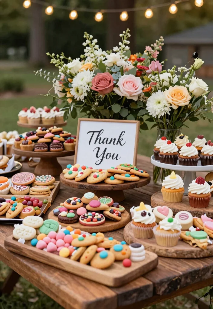 10 Welcome Bride Decoration Ideas That Feel Warm and Special 67 10 Welcome Bride Decoration Ideas That Feel Warm and Special - 7. Sweet Treat Welcome Table 1