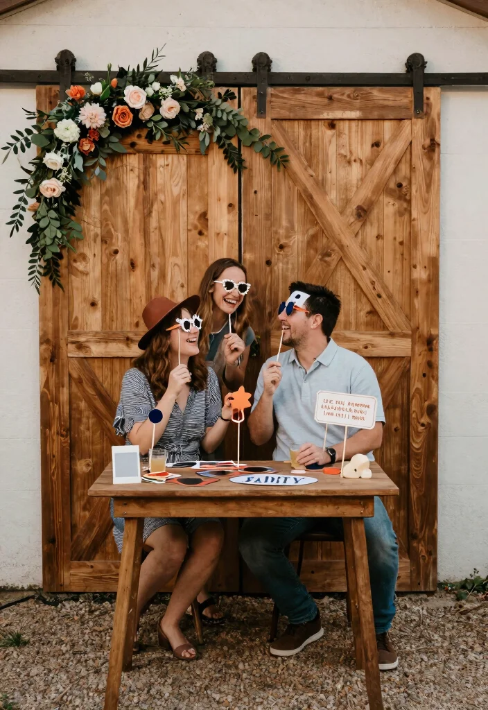 10 Welcome Bride Decoration Ideas That Feel Warm and Special 89 10 Welcome Bride Decoration Ideas That Feel Warm and Special - 9. Rustic Photo Booth 1
