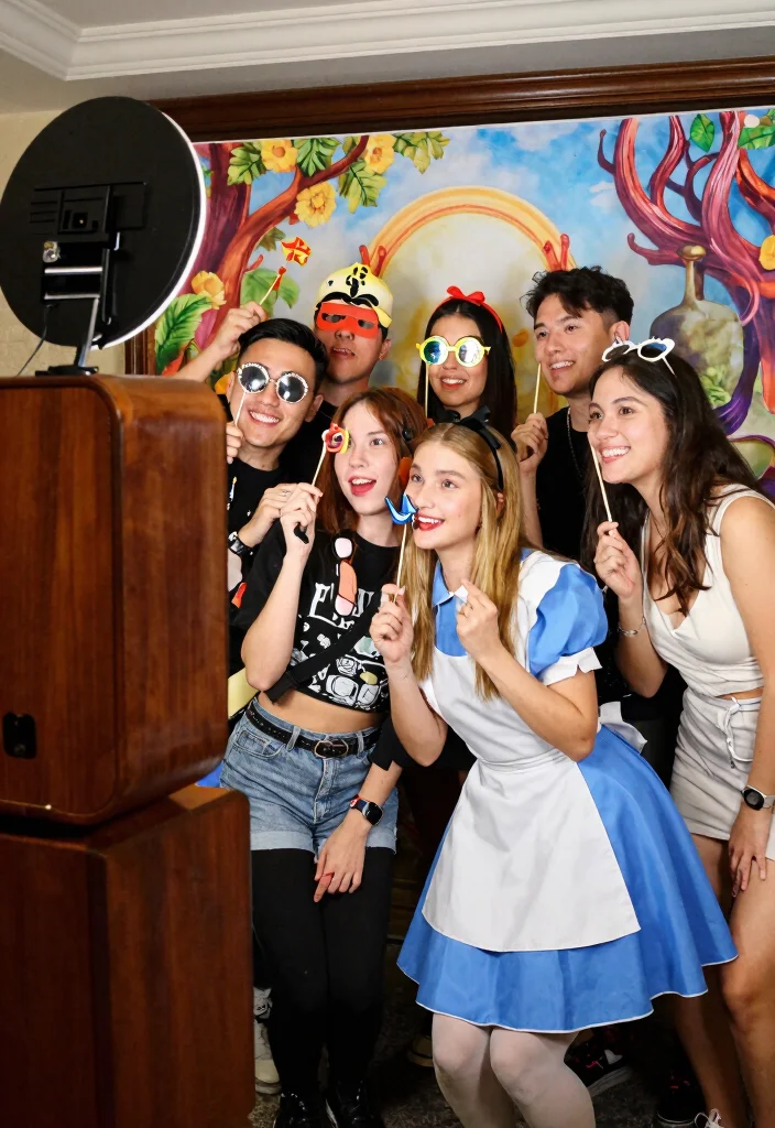 12 Alice in Wonderland Birthday Party Ideas Full of Whimsy - 12. Capture the Memories 1