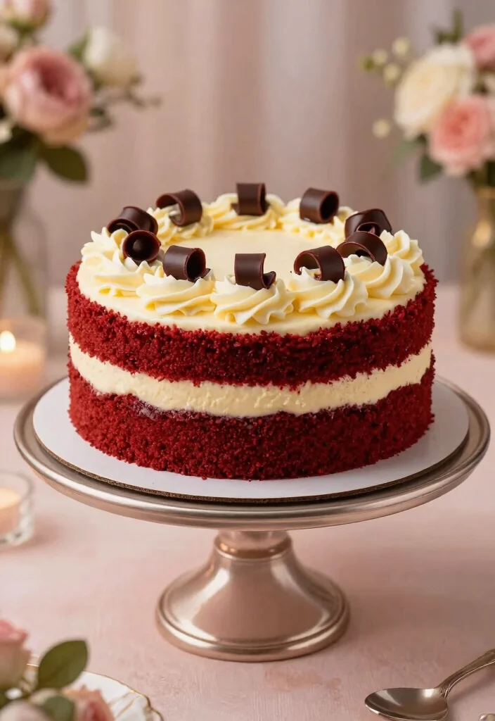 12 Birthday Cake Ideas for Mom That Feel Thoughtful and Beautiful - 10. Red Velvet Wonder Cake 1