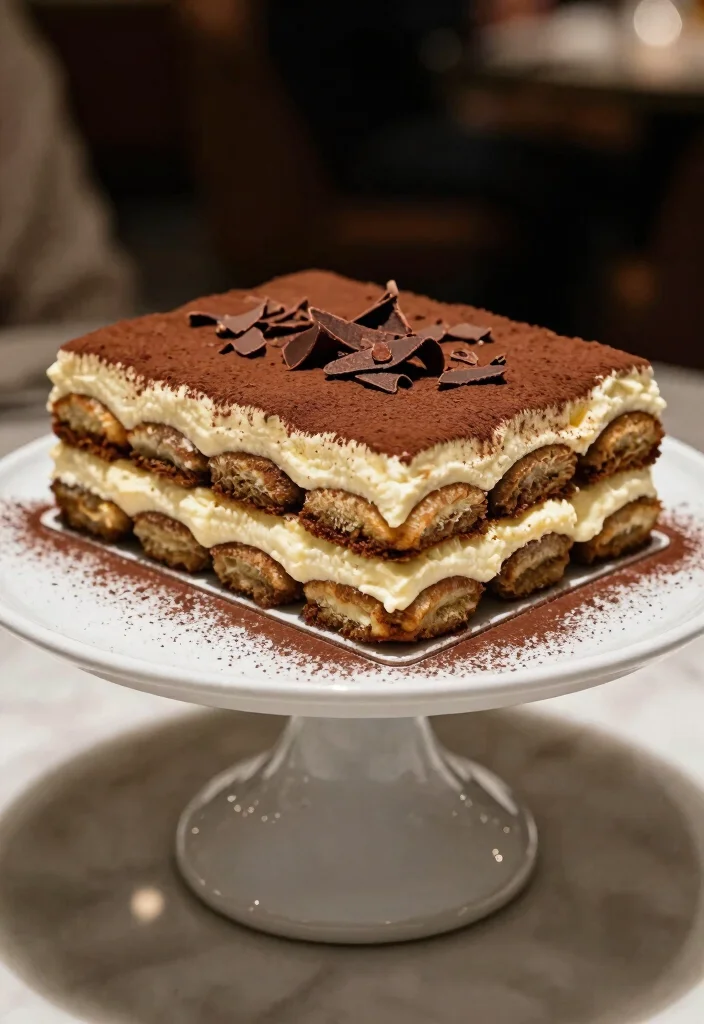 12 Birthday Cake Ideas for Mom That Feel Thoughtful and Beautiful - 8. Tiramisu Cake Delight 1