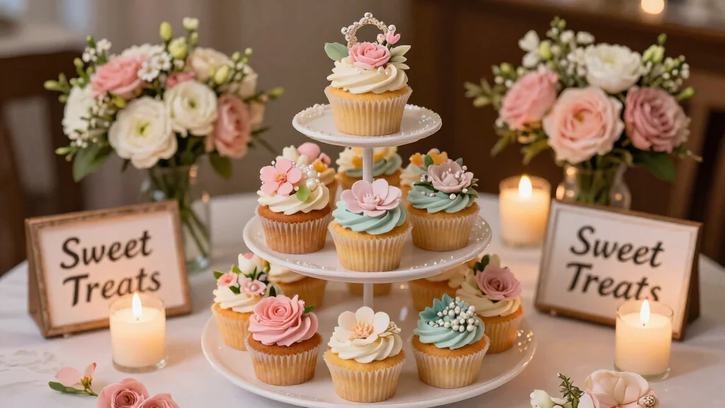 12 Bridal Shower Cupcake Ideas That Are Easy, Pretty, and Delicious