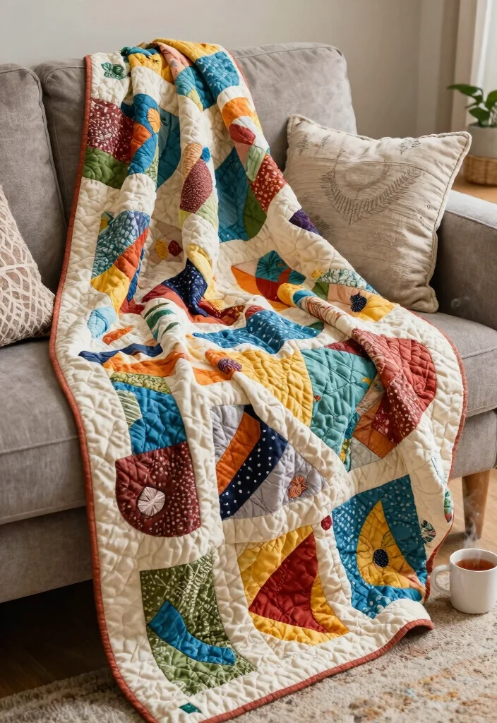 12 Custom Wedding Gift Ideas That Feel Personal and Unique 87 12 Custom Wedding Gift Ideas That Feel Personal and Unique - 9. Handmade Quilt with Personal Touches 1