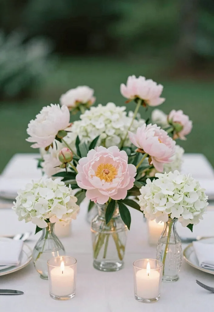 12 Floral Bridal Shower Ideas That Feel Soft, Romantic, and Timeless 34 12 Floral Bridal Shower Ideas That Feel Soft, Romantic, and Timeless - 4. Soft Floral Centerpieces 1