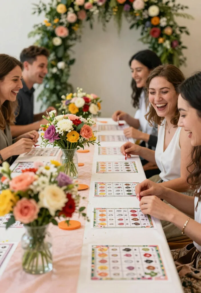 12 Floral Bridal Shower Ideas That Feel Soft, Romantic, and Timeless 67 12 Floral Bridal Shower Ideas That Feel Soft, Romantic, and Timeless - 7. Floral Games and Activities 1