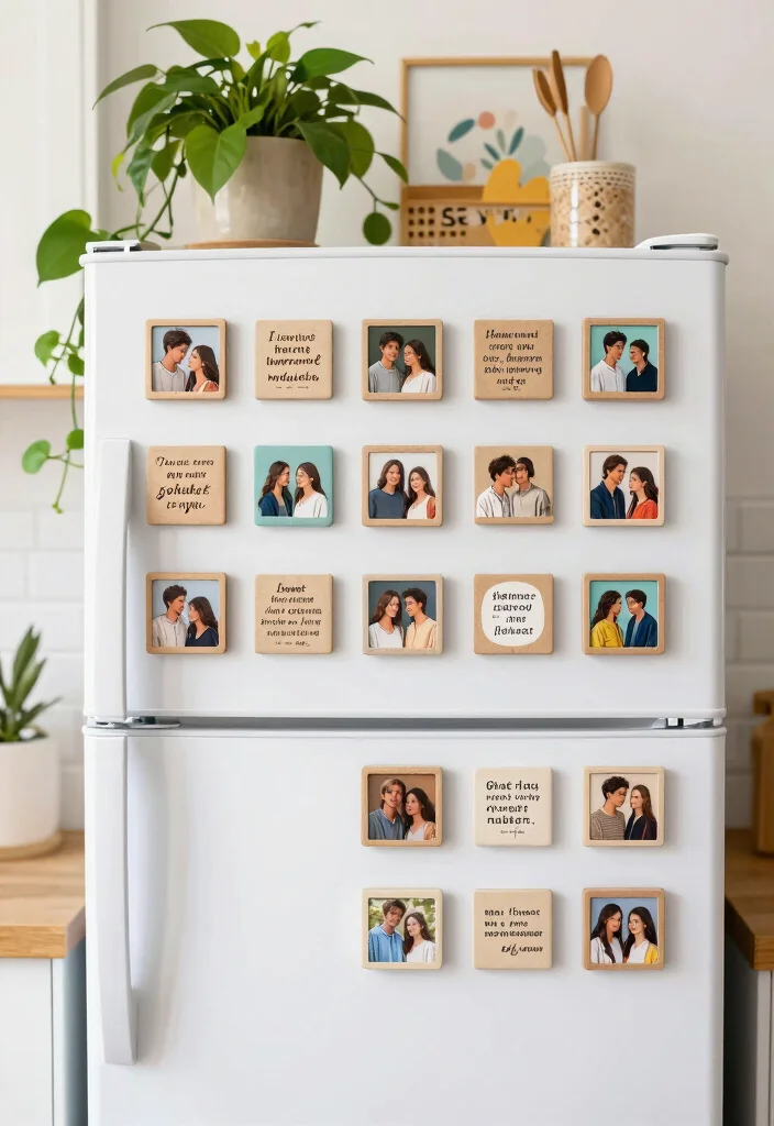 12 Indian Wedding Door Gift Ideas Guests Will Remember - 11. Custom Fridge Magnets 1