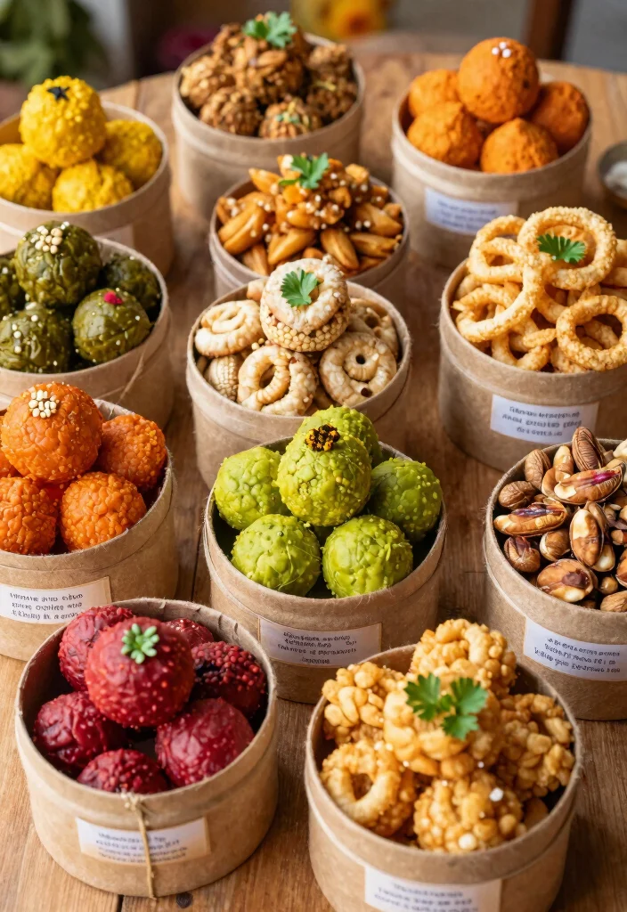 12 Indian Wedding Door Gift Ideas Guests Will Remember - 7. Traditional Indian Snacks 1