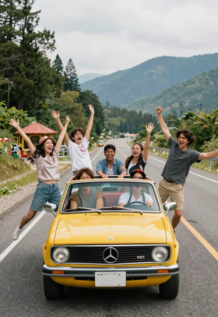12 Jack and Jill Bachelor Party Ideas for Couples Who Celebrate Together - 11. Road Trip Adventure 1