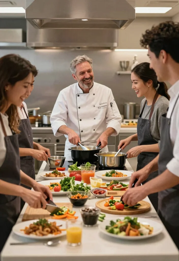 12 Jack and Jill Bachelor Party Ideas for Couples Who Celebrate Together - 8. Cooking Class for Couples 1