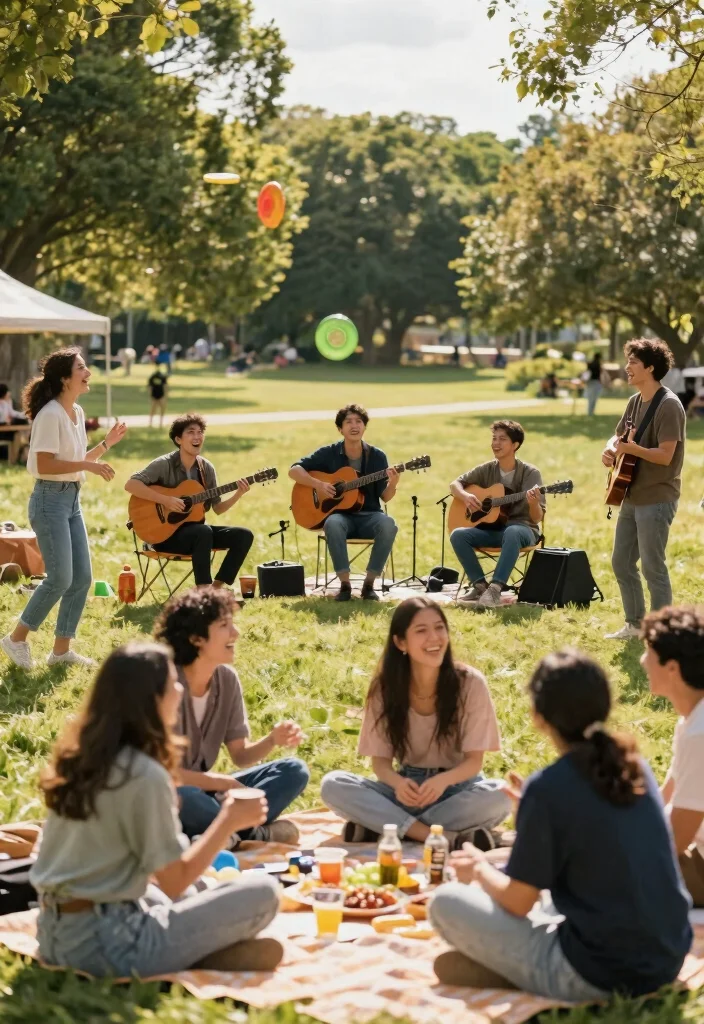 12 Picnic Bridal Shower Ideas for a Relaxed Outdoor Celebration - 10. Music and Entertainment 1