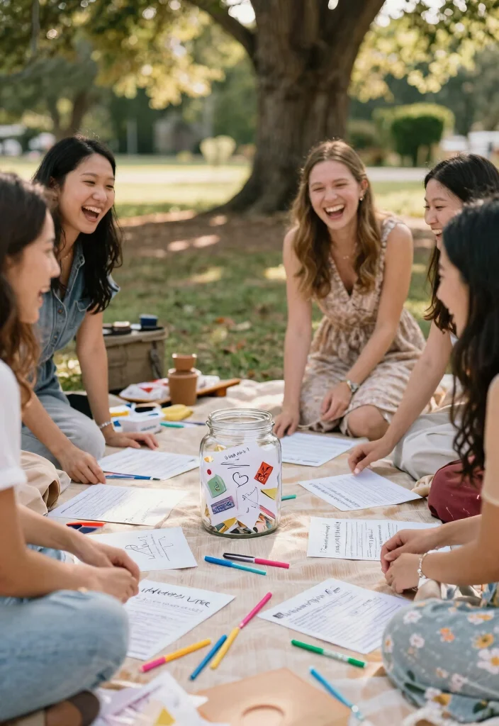 12 Picnic Bridal Shower Ideas for a Relaxed Outdoor Celebration - 3. Playful Bridal Shower Games 1