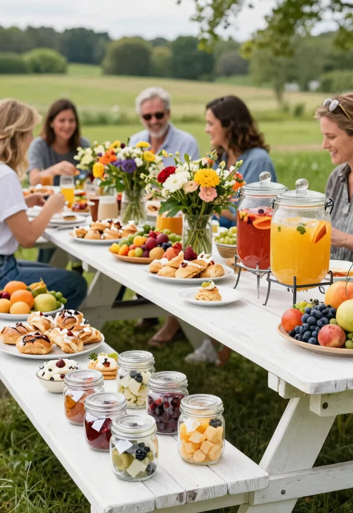 12 Pre Wedding Party Ideas to Celebrate Before the Big Day - 5. Farm-to-Table Brunch with Homemade Edible Favors 1