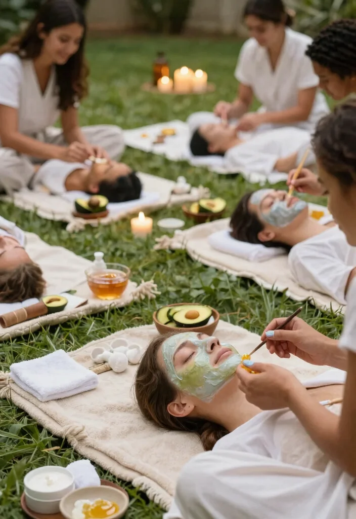 12 Pre Wedding Party Ideas to Celebrate Before the Big Day - 7. Creative Eco-Friendly DIY Spa Day 1