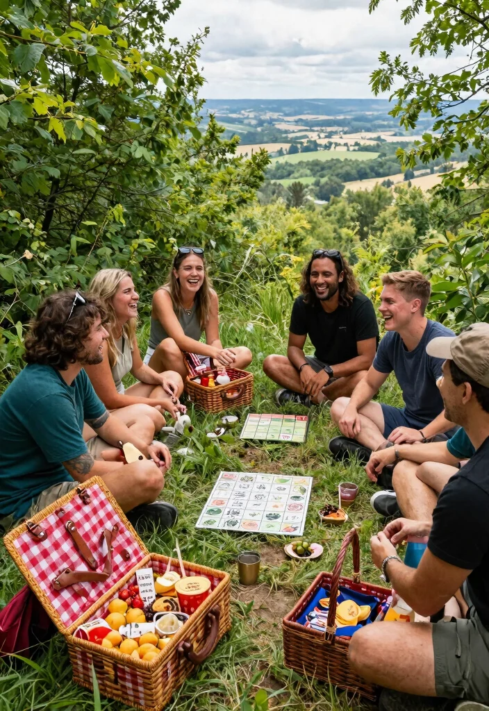 12 Pre Wedding Party Ideas to Celebrate Before the Big Day - 8. Nature-Inspired Outdoor Adventure Party 1