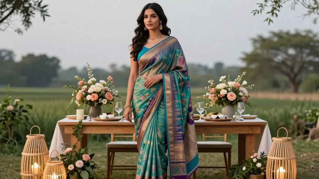 12 Saree Decoration Ideas with Elegant Traditional Styling
