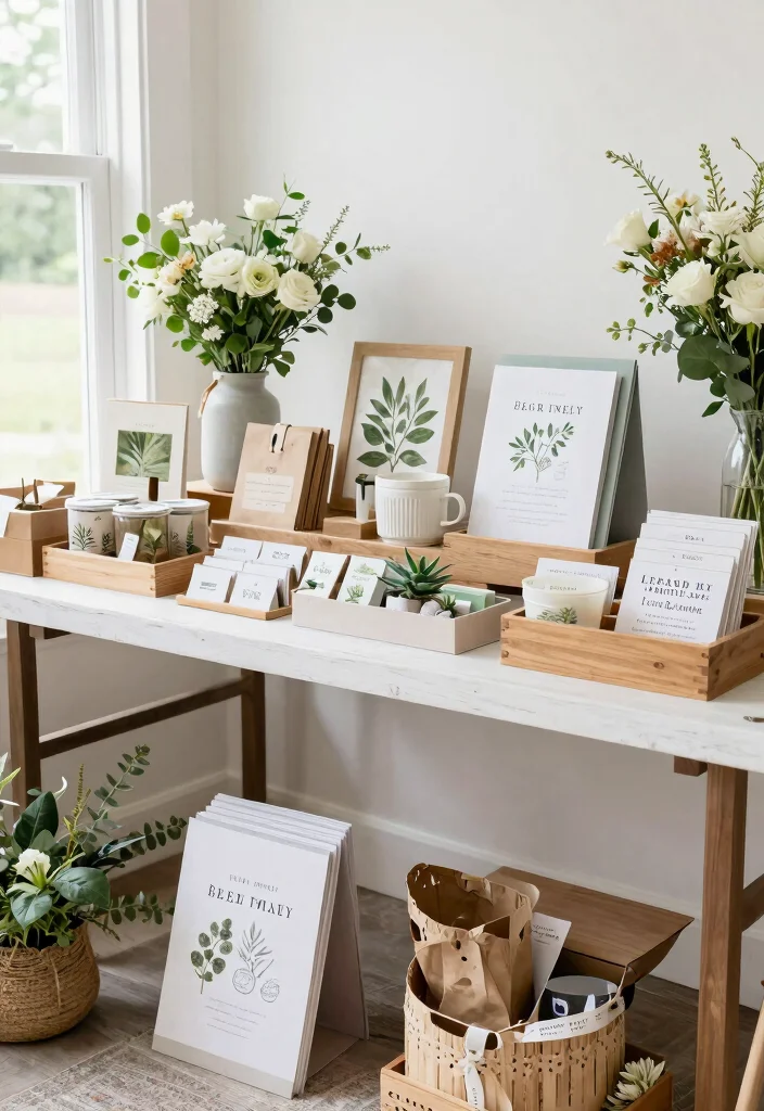 12 Spring Bridal Shower Ideas with Fresh Colors and Floral Touches - 8. Sustainable Gift Registry 1