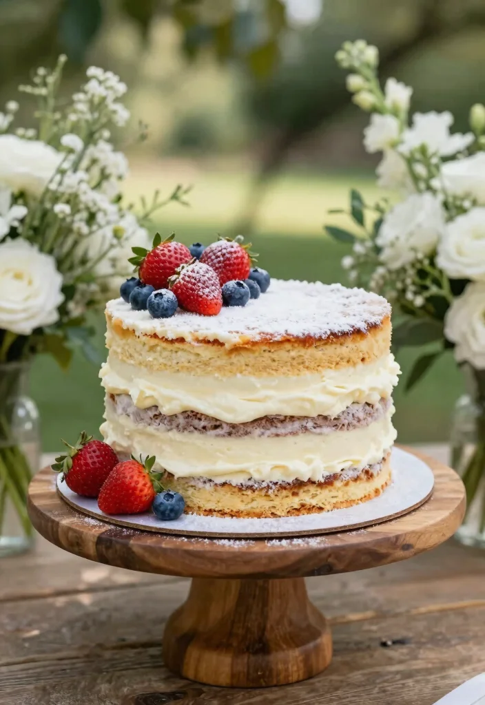 12 Unique Wedding Cake Ideas That Break Tradition Beautifully - 1. Naked Cakes 1